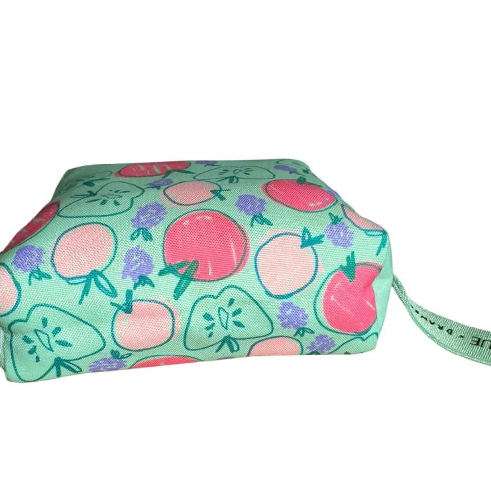 Clinique x Drawbertson Light Green Cosmetic Bag - Picture 2 of 6